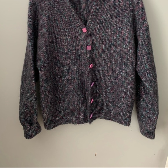 Vintage hand knit cardigan - Picture 3 of 7